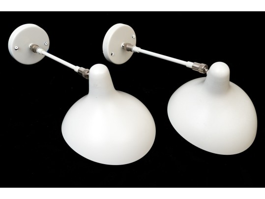 Pair Of Stillnovo Adjustable Sconces