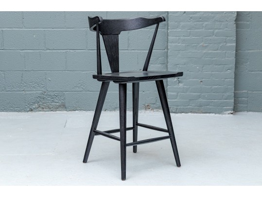 Black Finished Counter Stool