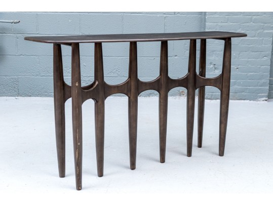 Awesome CB2 Iron Console Table