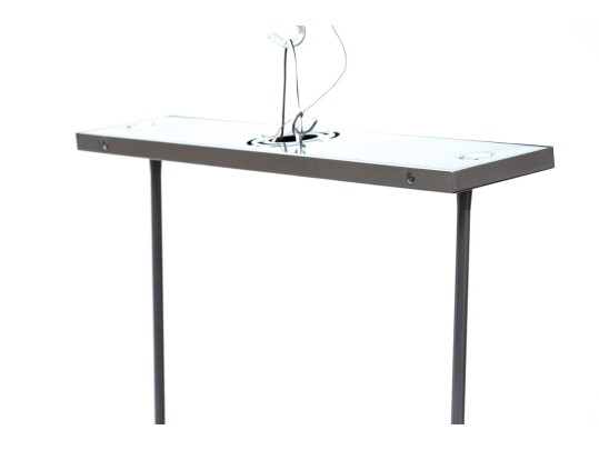 West Elm Five Light Contemporary Black Hanging Light Fixture