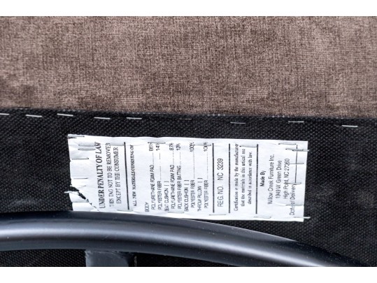 Upholstered Barrel Back Swivel Armchir