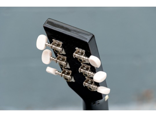 Rogue Acoustic Six String Guitar On Stand