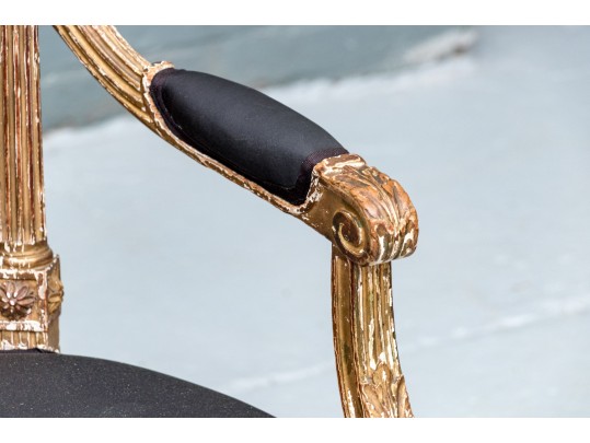 Louis XVI Style Lyre Back Fauteuil