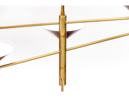 Chic Six Light Contemporary Chandelier