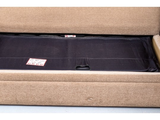 Sectional Upholstered Sleeper Sofa