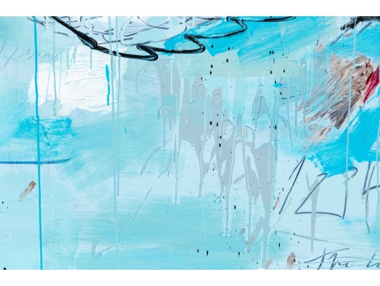 Decorative Acrylic On Canvas, Abstract