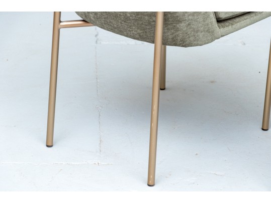 Pair Of West Elm Upholstered Side Chairs