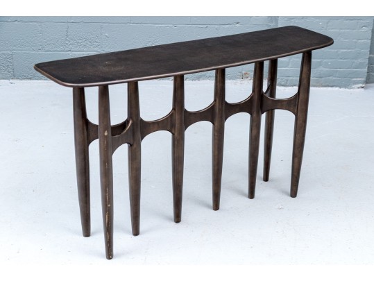 Awesome CB2 Iron Console Table