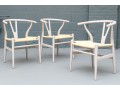 Set Of Three Wishbone Chairs