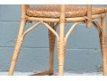 Pottery Barn Bamboo And Rattan Woven Counter Stool
