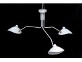Contemporary Three Light Asymmetrical Chandelier