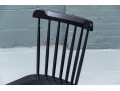 Black Finished Windsor Style Side Chair