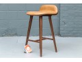 Article Leather Upholstered Bar Stool