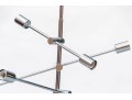 Nuevo Model HGSK156 Chrome Six Light Adjustable Chandelier