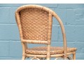 Pottery Barn Bamboo And Rattan Woven Counter Stool