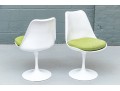 Pair Of Eero Saarinen Style Tulip Chairs