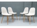 Set Of Four Upholstered Side Chairs