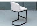 Upholstered Cantilever Counter Stool