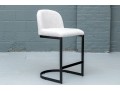 Upholstered Cantilever Counter Stool