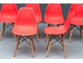 Set Of Six Eiffel Style Side Chairs