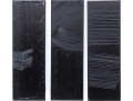 Set Of Three Acrylic Contemporary Paintings On Canvas