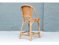 Pottery Barn Bamboo And Rattan Woven Counter Stool