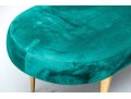 Safavieh Emerald Green Upholstered Oval Bench