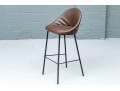 Handsome Upholstered Counter Stool