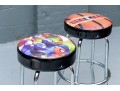 Awesome Pair Of Basketball Themed Bar Stools