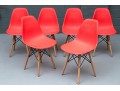 Set Of Six Eiffel Style Side Chairs