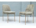 Pair Of West Elm Upholstered Side Chairs