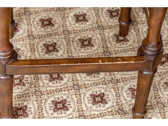 Set Of Three Quality Hillsdale Furniture Swivel Barstools