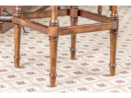 Set Of Three Quality Hillsdale Furniture Swivel Barstools