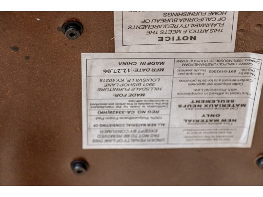 Set Of Three Quality Hillsdale Furniture Swivel Barstools