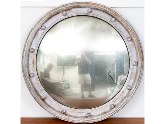 Federal Style Bullseye Convex Mirror