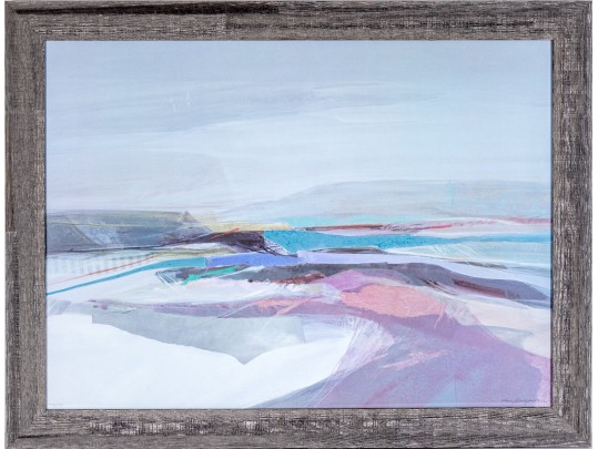 Fran Wohlfelder Limited Edition Offset Lithograph, Abstract