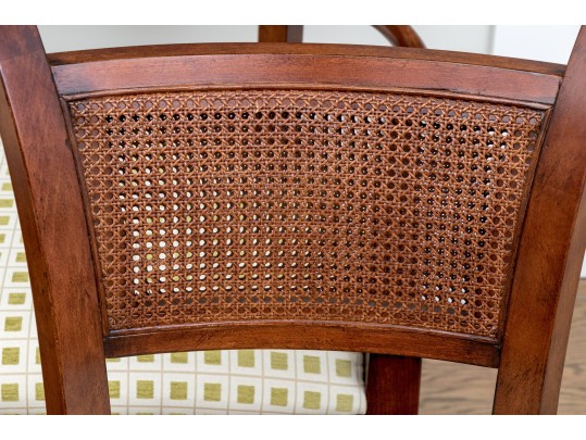 Custom Upholstered Set Of Four Dining Chairs