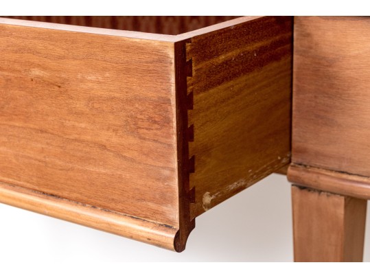 Quality Vintage Demilune Sideboard