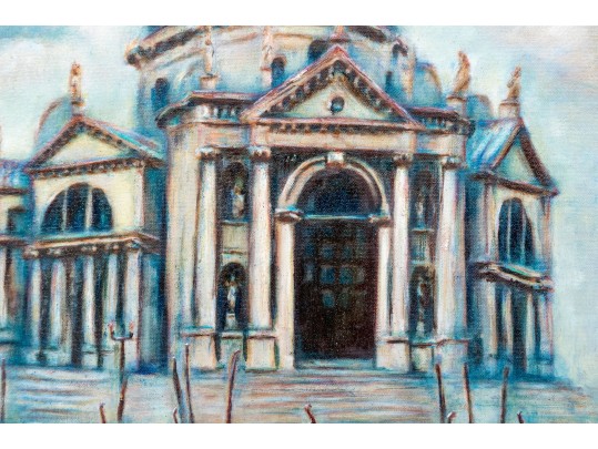 Signed Oil On Canvas, Venetian Scene