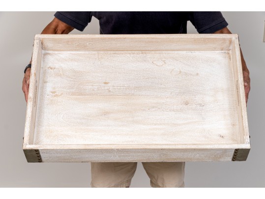 Chic Oversized Twin Handled Serving Tray