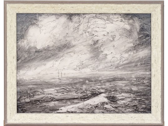 Kenda Signed Acrylic On Panel, 1968