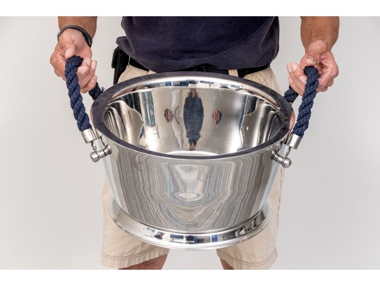 Nautical Themed Twin Handled Ice Cooler 