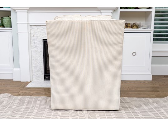 Century Furniture Custom Upholstered Swivel Chair