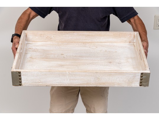 Chic Oversized Twin Handled Serving Tray