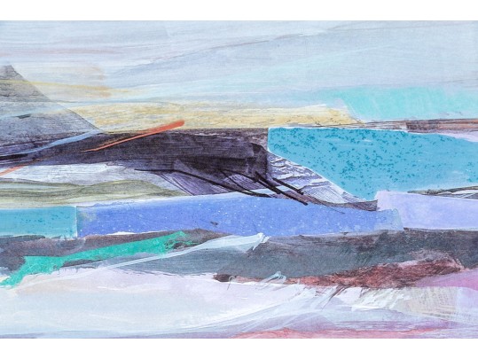 Fran Wohlfelder Limited Edition Offset Lithograph, Abstract