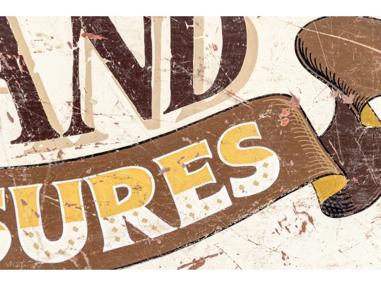 Fantastic Folk Art Semi-Antique 