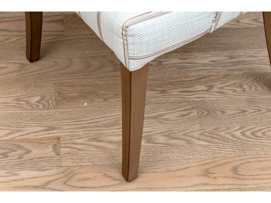 Hooker Furniture Bobbin Turned Writing Desk And Upholstered Wing Chair