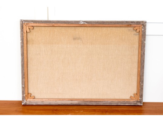 Oil On Canvas, Bountiful Still Life