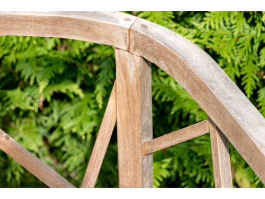 Quality Broyhill Teak Barrel Back Armchairs