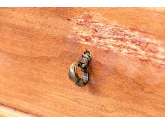 Quality Vintage Demilune Sideboard